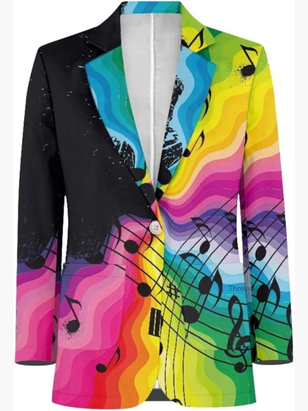 Slim Fit Blazer Sport Coat Long Sleeve Polyester Spandex Business Casual